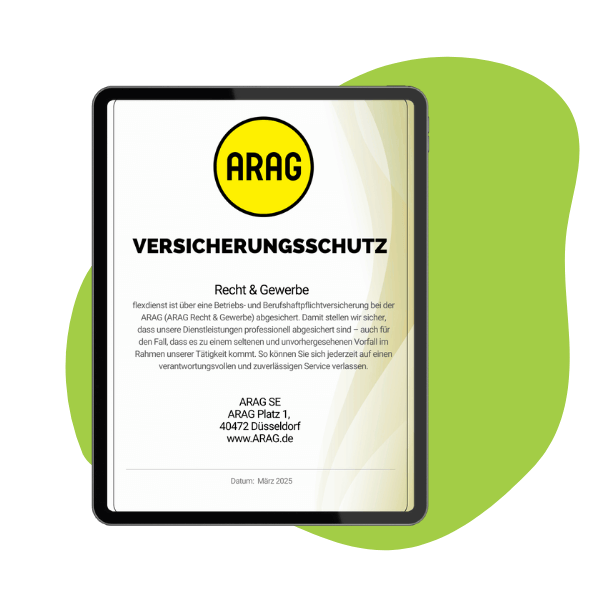 Versicherungsschutz bei der ARAG